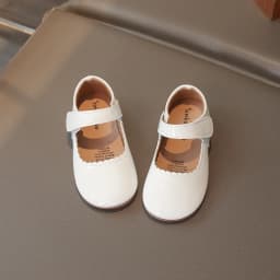 Girls Soft Bottom Multi-color Leather Spring Autumn New Baby Girl Bright Color Leather England Style Breathable Princess Shoes