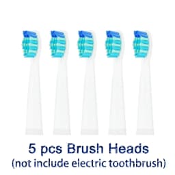 Toothbrush Heads For Fairywill Sonic Electric Toothbrush Replacement Du Pont Head FW-507/508/515/551/917/959/2011/D1/D3/D7/D8