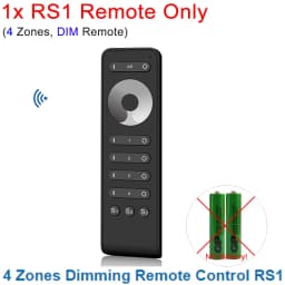 Skydance RS1 RS2 RS3 RS4 RS6 RS8 RS9 RS10 1 2 4 8 Zones RF Remote Controller for Single Color CCT RGB RGBW RGB+CCT RF Controller