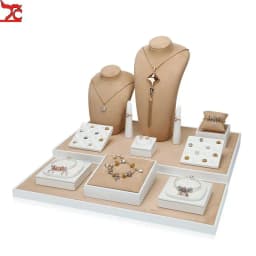 Jewelry Display Stand Set Shooting Stall Props Necklace Bracelet Display Table Paint Jewelry Display Table