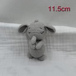 Handmade Kid Room Deco Stuffed Plush Toy Animal Amigurumi Handcrafts Kids Gifts Soft Fox Cow Lamb Birthday Sleeping Dolls