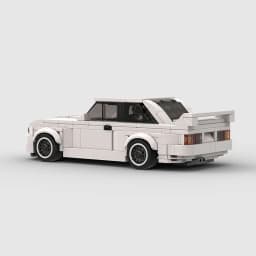 InhawBrick MOC E30 Speed Racing Vehicle Racer Building Blocks M3 Sports Car Adults Brick Sets Model Toys for Kids Gifts
