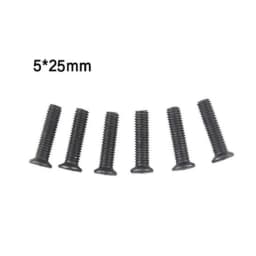 6/10Pcs Fixing Screw M5/M6 22mm/25mm Left Hand Thread For UNF Drill Chuck Shank Adapter Power Tool Replacement Accessories