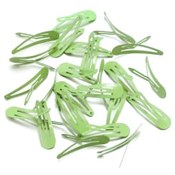 50Pcs 4.8x1.4cm Snap Hair Clips Candy Color Glossy No Slip Metal Hair Pins Clips Barrettes Accessories for Baby Girls Toddlers