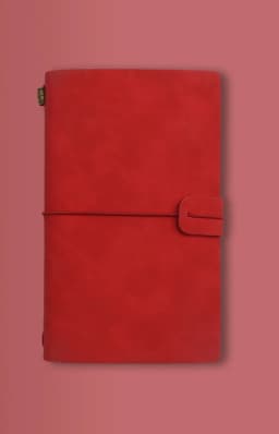 A6 Vintage Notebook PU Leather Blank Kraft Diary Note Book Journal Sketchbook Stationery School Office Supplies