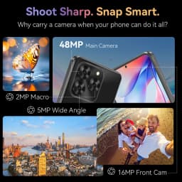 [Ship From UK]Cubot Note 60 Android 15 Smartphone 7.2'' 120Hz Display 16GB(6+10GB )RAM 128GB ROM 48MP Camera 7000mAh Cellphones