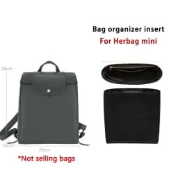 Bag organizer insert for longchamp backpack nylon storage platinum bag support storage inner modification bag accessories