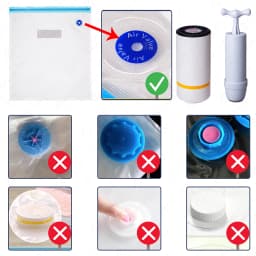 3D Printer Filament Storage Bag PLA Filament Vacuum Bag Dryer Safekeep Humidity Resistant Sealing Bags Keep Filament Dry Sealed