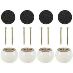 4pcs Wooden Solid Furniture Feet Replacement Sofa Legs Universal for Furniture Couch Chair Furniture Leg Set Accessories