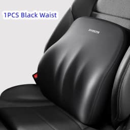 Car Lumbar Back Support Headrest Neck Pillow Memory Foam Lumbar Pillow Universal Soft Neck Pillows Cushion Car Seat Cushion