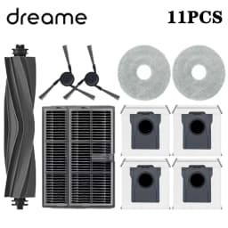 Dreame L40 Ultra/X40 Ultra/X40 Pro Robot Vacuum Cleaner Accessories Mop Dust Bag Main Brush Side Brush Hepa Filter Replacement