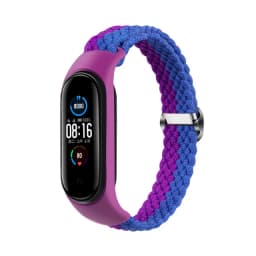 Bracelet for Xiaomi mi band 7 6 strap braided solo loop Elastic nylon pulseira Replacement belt correa mi band 5 4 3 strap