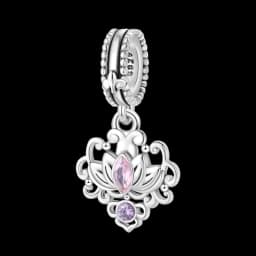 925 Silver DIY Beads Romantic Classical Series Guardian Flower Pendant Fit pand 3mm Original Bracelet For Women Jewelry Gift New