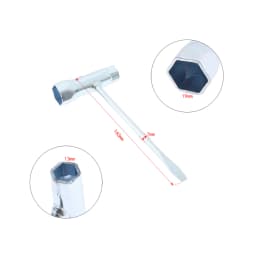 1pc 13mm x19mm T Wrench Socket Screwdriver Spanner Tool Fit For STIHL For Husqvarna Chainsaw Spark Plug Power Tools Acessories