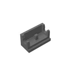 MOC PARTS GDS-829 Hinge Brick 1 x 2 Base compatible with lego 3937 pieces of children's toy Assembles Building Blocks Technical