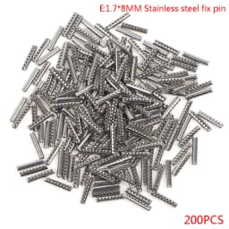 200Pcs 1.6mm 1.7mm 2.0mm Car Flip Remote Key Fixed Pins Screws Set Repair Accessories Remote Control Fixing Pin