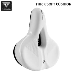 TOSUOD Soft Bicycle Saddle Sponge Shock Absorbing Seat Hollow Comfortable MTB Road Bike Universal Waterproof Cushion