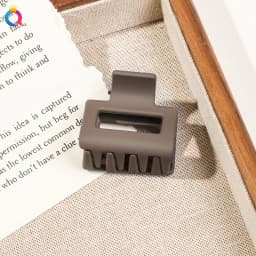 1/4Pcs frosted multi-color mini block small grab clip hair claw high grip braid tidying shark clip
