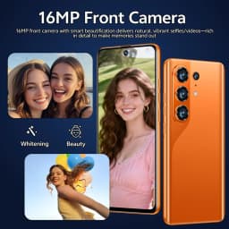 K-Touch Mobile Phones C26 Ultra Android 15 Smartphone 7.3 Inch Cell Phone 8000mAh Face Unlock 5G Dual SIM 16+48MP Camera Global Version Cellphones For Men Women