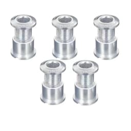 MOTSUV 4pc/5pc Bike Chainring Bolts Road MTB Plate Screws Single/double Crankset Bolts 4.9/6.4mm Chainwheel Screw Crank Part