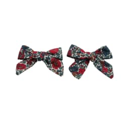 AP New winter Cotton Floral bow elegant headband fashion children hairband hair accessories baby clip OEM
