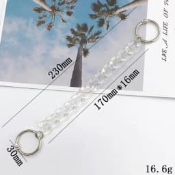 1pcs muticolor string Shoe Decoration Buckle Charms plastic lace Accessories DIY Combination for phone bag child kid unisex gift