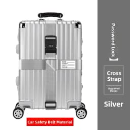 Travel Luggage Strap Cross Safety Fixation Baggage Tie down Cargo Bag Protection Buckle Rope Strengthening Band Accessories