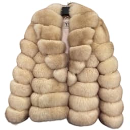 Women's Genuine Fox Fur Jacket Natural Fluffy Coat Lapel Luxury Short Real Fur Outerwear 2025 Fashion-forward Clothing