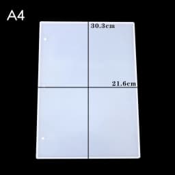 A4 A5 A6 A7 Notebook Cover Silicone Mold for Jewelry Resin Silicone Mould Handmade DIY Epoxy Resin Molds A7/A6/A5/A4 Size