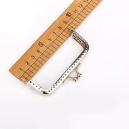 1pc Square Metal Frame for Purse Handle Clutch Bag Handbag Accessories Making Purse Clasp Lock Metal Clasp Bags Hardware