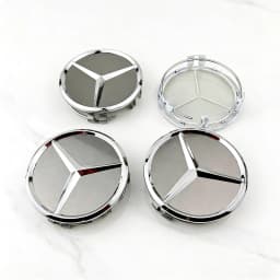 4pcs 75mm Car Wheel Center Hub Cap Emblem For Mercedes Benz B/C/E/S W204 W205 W212 W213 W221 W177 W246 GLA GLC CLA Accessories