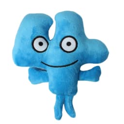 Bfdi Four Plush Toy Battle for Dream Island Stuffed Cute Cartoon Doll Game Character Sleeping Pillow Gift for Kid Child Birthday