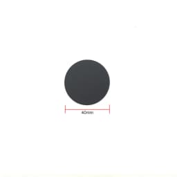 1/3/5pc Thin Metal Plate For Magnetic Car Phone Holder Iron Sheet Sticker Disk For Magnet Phone Stand Mount Round Retangle Black