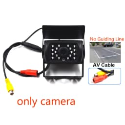 Vehicle Car Rear View Truck Camera Parking Front Reverse Backup Camera RC Infrared IR CCD HD for School Bus Trailer Pickups RV