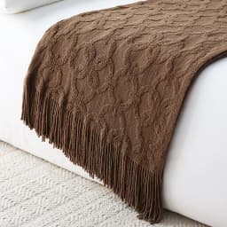 Bed Runner Cozy Comfort Blanket Knitted Bedspread Soft Sofa Chair Throw 130x240 Warm Home Decorations