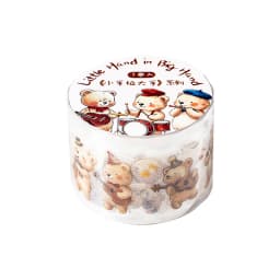 Journal GO 3cmx2m Cute Animals Tape Stickers for Collage Junk Journal Landscape Materials Journal Mobile Phone Laptop diy Decals