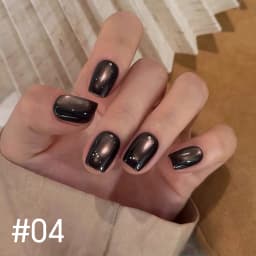 10ML 1-10PCS Winter New Style Hot Selling Black Nails Brown Nails Glass Bead Magnet Cat Eye Nail Polish Nail Set Nail Supplies