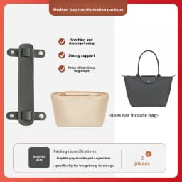 Bag organizer insert for Longchamp bag nylon storage durable bag support storage inner modification bag accessories