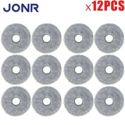 Spare Parts For JONR P20 PRO/T5 Pro Robot Vacuum Cleaner, Main Side Brush Hepa Filter Mop Cloth Mop Pad Dust Bag Replacement