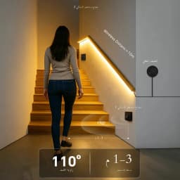 Latest 24V Solid COB Neon LED Strip Light With Wireless PIR Motion Sensor Switches Pure Silicone Gel Tube Waterproof High Bright