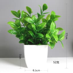 Wholesale OEM/ODM Artificial Mini Potted Plants Fake Sprayed Eucalyptus Plant in Pots House Plants for Home Office