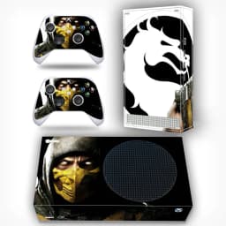 For X-box Series S Console and 2 Controllers Skin Sticker Protective Decal Cover Full Set Killer Design Compatible with XSS Skin
