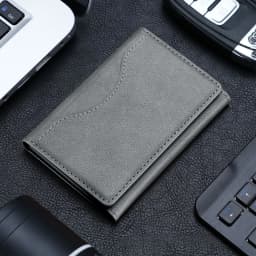 Powerful Magnetic Leather Wallet Magsafe for IPhone 16 15 Pro Max for IPhone 15 14 Pro Card Holder Phone Pouch Protective Case