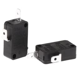 {PH}5PCS KW1-103 Microwave Oven Door Switch Fit For Microwave Washing Machine Rice Cooker 16A 250V 2 Pins.