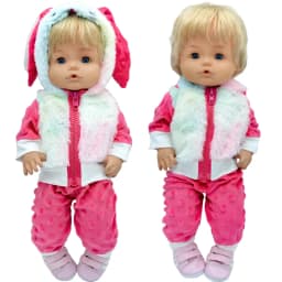 40cm Baby Doll Clothes Rompers For Nenuco Ropa Y Su Hermanita Doll Raincoat