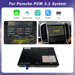 Road Top Wireless Carpaly for Porsche Boxster 718 Macan Cayman Cayenne Panamera PCM3.0 3.1 with Android Auto Rear Camera Airplay