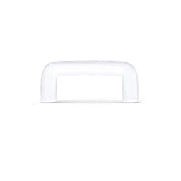 WKOUD Clear Flexible Septum Retainer Plastic & Surgical Steel Nose Septum Ring Piercing Jewelry For Women Men Sean