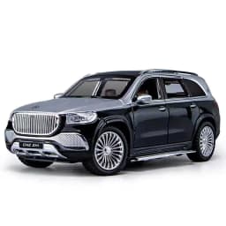 1/24 Maybach GLS-Class GLS600 SUV Alloy Car Model Diecasts Metal Toy Luxy Car Model Collection Sound Light Simulation Kids Gifts