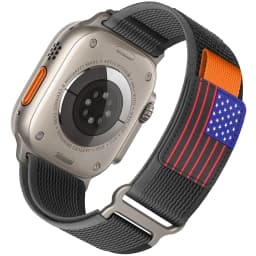 Trail loop for Apple watch ultra Band 49mm 44mm 40mm 45mm 41mm 38mm 42mm Nylon Leather bracelet iWatch series se 7 6 5 3 8 strap
