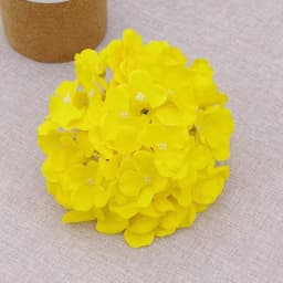 10 PACKS Silk Hydrangea Flowers Artificial Flowers Heads Full Hydrangea with Stems for Wedding Home Party Shop Baby Shower Decor